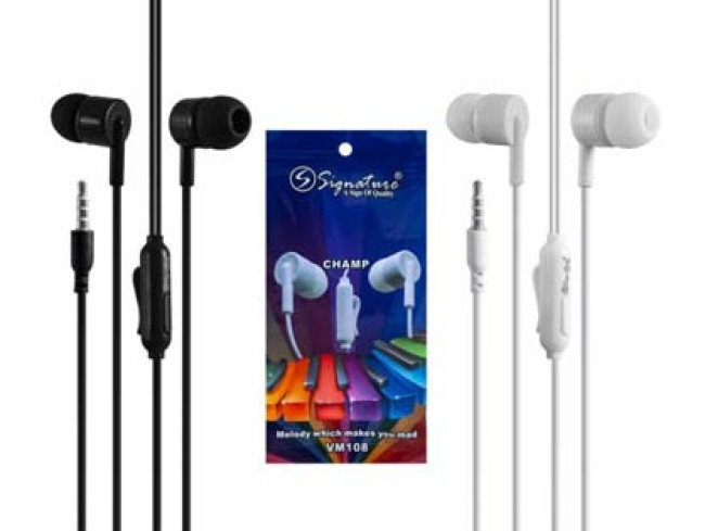 signature earphones vm 101 price