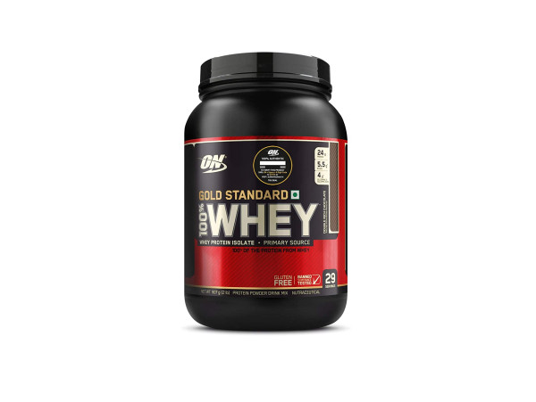 Optimum Nutrition Gold Standard 100% Whey Protein (907 g, Double Rich  Chocolate)+ Shaker Free