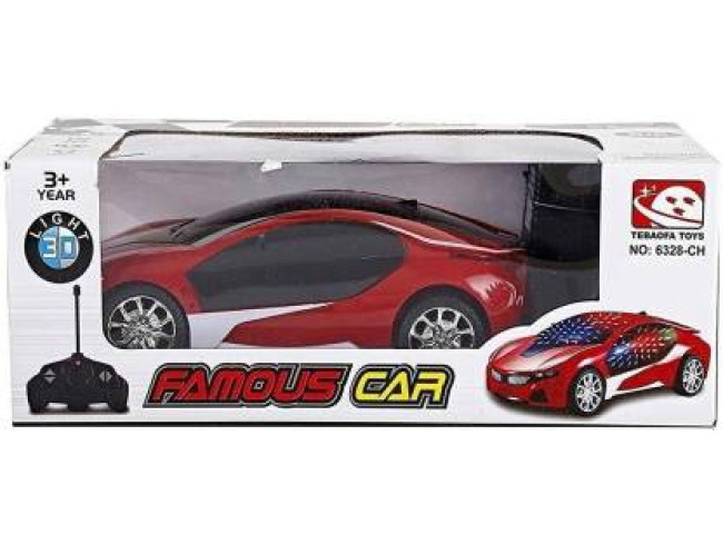 imstar chargeable 3d remote control lightning famous car