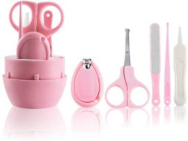 Yourcull Baby Manicure Kit, Uneeber 5-in-1 Baby Nail Care Set, Safe Baby Nail Clipper, Scissor, File & Tweezer, Baby Nail Care Kit for Newborn, Infant & Toddler